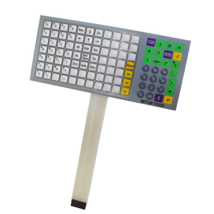 New compatible Keyboard membrane keypad for Mettler Toledo RLOO - Click Image to Close